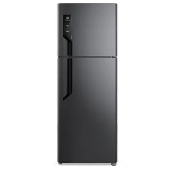 Geladeira Electrolux Frost Free Com Autosense 481l Efficient Duplex Black Inox Look (tf71b) 220v