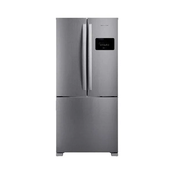 Geladeira French Door 3 Portas Cor Inox Design E Tecnologia Premium Brastemp - Bro85mk 110v, imagem 1 de 10