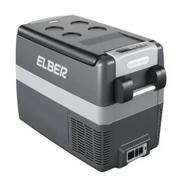 Geladeira Automotiva Portátil CAB 37 Litros com Bluetooth - Cinza 42W 12/24V ELBER-86178