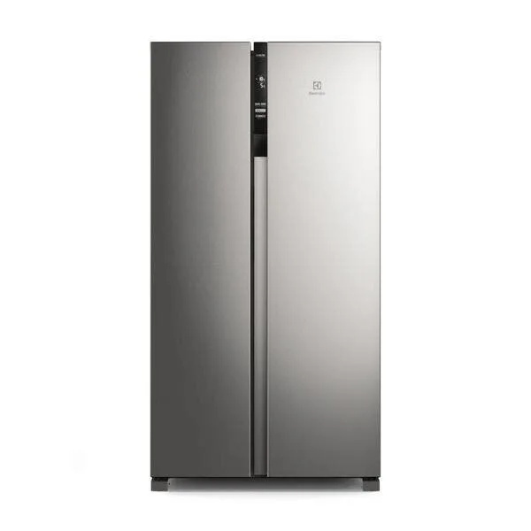 Geladeira Electrolux Frost Free Inverter 440l Efficient Com Autosense Side By Side Cor Inox Look (is4s) 220v, imagem 1 de 10