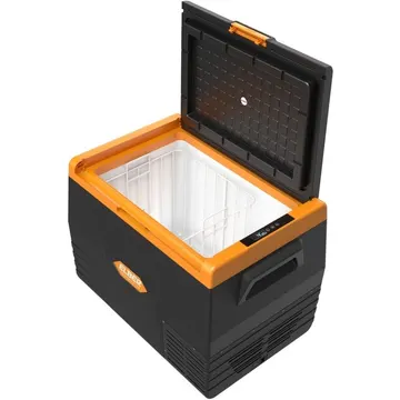 Geladeira Automotiva Portátil Black 65 Litros Preto e Laranja 83W 12/24V ELBER-87518
