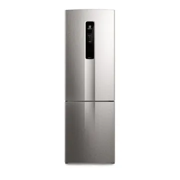 Geladeira Electrolux Frost Free Inverter 400l Efficient Autosense E Rapid Freeze Inverse Inox Look (ib6s) Bivolt
